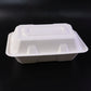 Open Vegnar food box with hinged clamshell lid