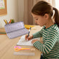 Portable school stationery box set for children