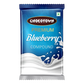 Top-down view of Chocotown Blueberry Compound Chocolate bar