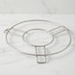 Metal cooking stand ideal for supporting pressure cookers securely