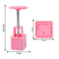 Single floral pattern stamp from cookie biscuit mold set