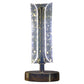 Decorative crystal table lamp perfect for modern home and study table lighting