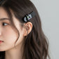 Cartoon bunny hair pin combo with playful design