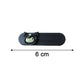 Detailed image showing size dimensions of cartoon character hair clips