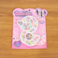 DIY kids jewelry craft kit with alphabet, flower, and crown beads