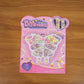 Creative kids using jewellery making kit to craft bracelets and necklaces