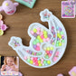 DIY beading jewellery making kit with swan-shaped organizer tray and colorful beads