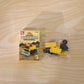 Durable plastic bulldozer sharpener toy for kids' stationery