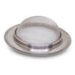 Another perspective of the easy-to-clean sink mesh strainer.