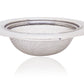 The sturdy edge of the rustproof sink accessory.