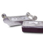 Royal design silver gift box with four compartments, ready for festive gifting.