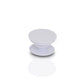 Ergonomic mobile phone grip holder designed for comfortable one-hand phone use.