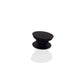 Decorative mobile phone holder with a strong reusable adhesive backing.