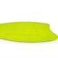 A hot iron resting safely on the non-slip Heat Resistant Silicone Iron Mat.