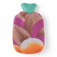 Compact hot water bottle bag ideal for menstrual and muscle pain relief