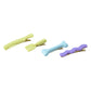 Trendy fashion hair clip set with decorative alligator-style clips