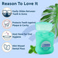 Fresh mint flavored dental floss for daily oral hygiene and cleaning