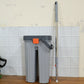 Home use flat mop with bucket set offering multipurpose cleaning for various floor types