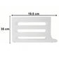 Space saving plastic egg organizer box for fridge