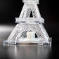 Decorative Eiffel Tower LED lamp emitting multicolor light spectrum