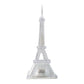 Showpiece night lamp in the shape of the Eiffel Tower with glowing LED lights