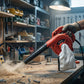 650W electric blower for dust and debris removal