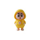 Charm doll keychain with switching faces for fun