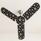 Elastic-fit ceiling fan blade cover being installed easily without tools