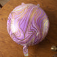 Home event decoration with marble foil balloon