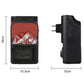 Size comparison showing the compact design of the  electric heater.