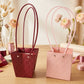 Gifting floral carry bag with handle and stylish design