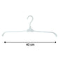 Collapsible plastic clothes hanger size reference for fit and capacity