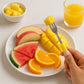 Stainless steel big fork featuring ergonomic handle for comfort