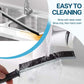 Set of long handled corner cleaning brushes featuring angled heads and stiff bristles