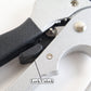 Ergonomic gardening shears featuring cushioned, anti-slip handles for comfortable grip.