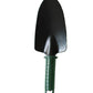 Various hand tools from the gardening set, including a cultivator and fork, ready for use.