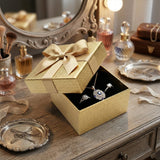 Elegant gift box with decorative ribbon suitable for special occasions