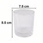 Premium transparent crystal glass tumbler for everyday use