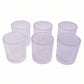 Rocks glass with ribbed crystal finish for stylish drinks