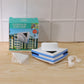 Magnetic glass cleaner components