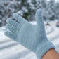soft fleece gloves for daily use