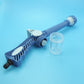 Handheld turbo water spray gun used as a cleaning tool for various surfaces.