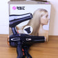Electric professional hair dryer ideal for salon and home use