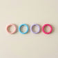 Soft, stretchy hair bands suitable for daily use and active kids