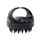 Silicone scalp scrubber tool for shampoo and conditioner application