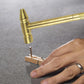 Feature image highlighting interchangeable screwdriver tips on small hammer tool