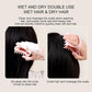 Ergonomic scalp brush shampoo applicator with soft silicone bristles