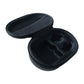 Travel earphone storage pouch with secure zipper