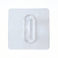 Self-adhesive transparent loop wall hook for home organization