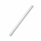 Close-up of hot melt glue stick showing clear, smooth adhesive quality